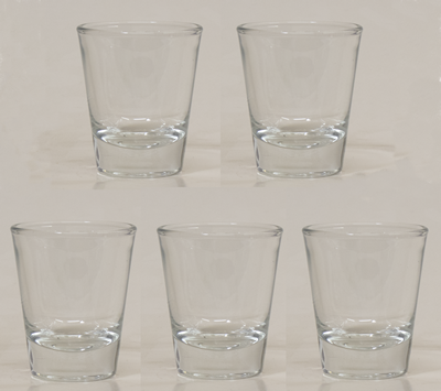 Schnapsglasset PS 9700192 - 192 Stück 9700 inclusive einfarbigem Druck