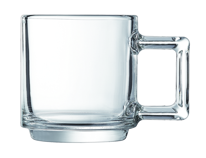 Glastasse 22cl ungeeicht individuell bedruckt